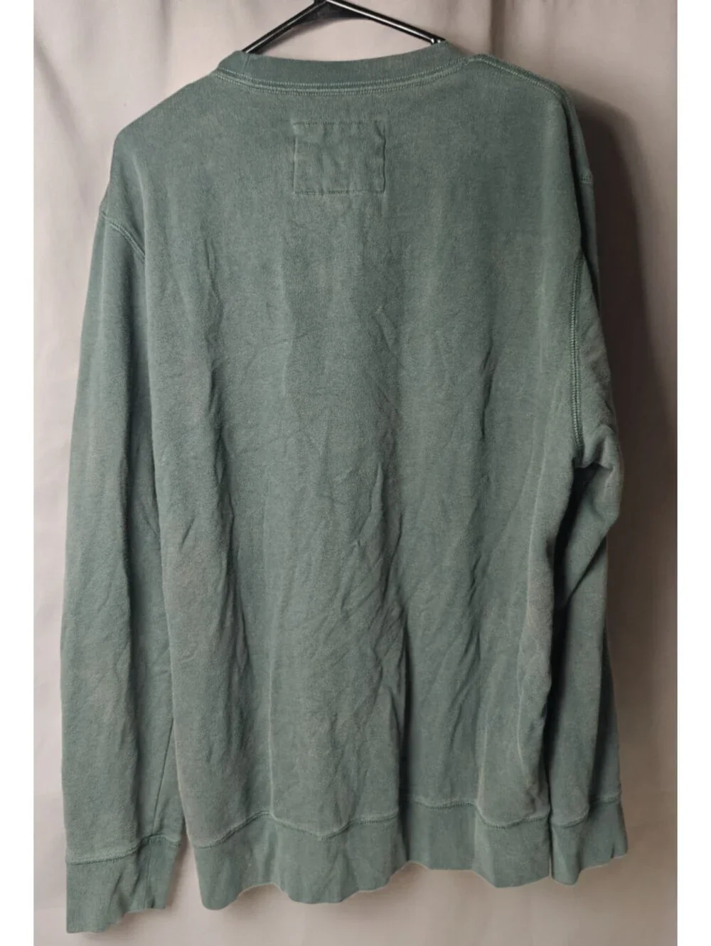 True Religion Size 2XL Green Crew Pullover Sweatshirt